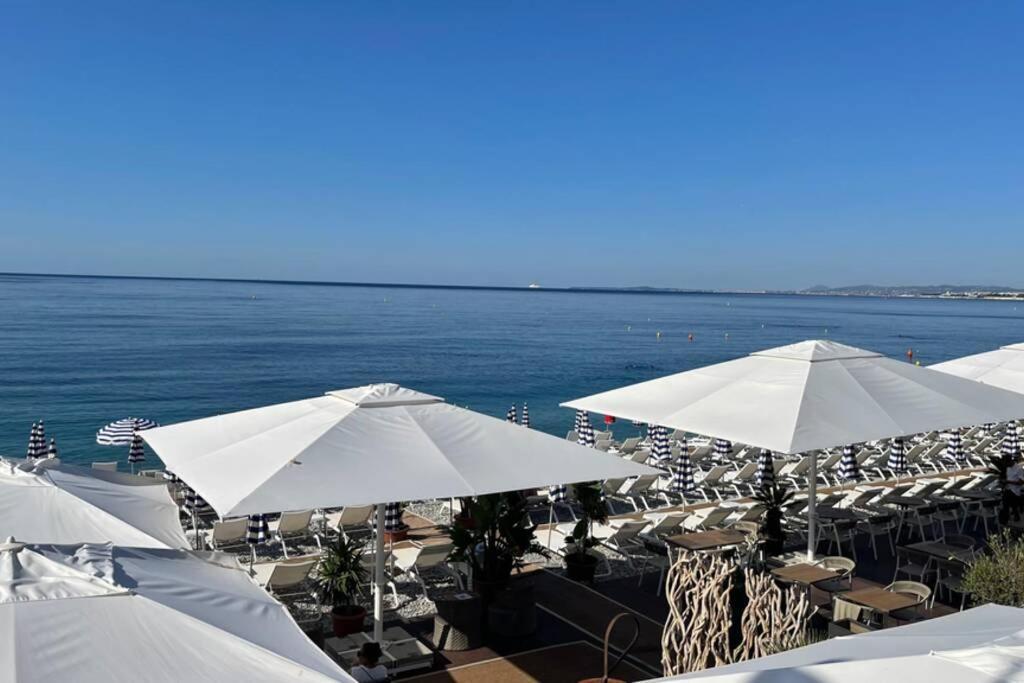Spacious 3 Bedroom Flat Nice Center - Magnificent View-Parking Buitenkant foto
