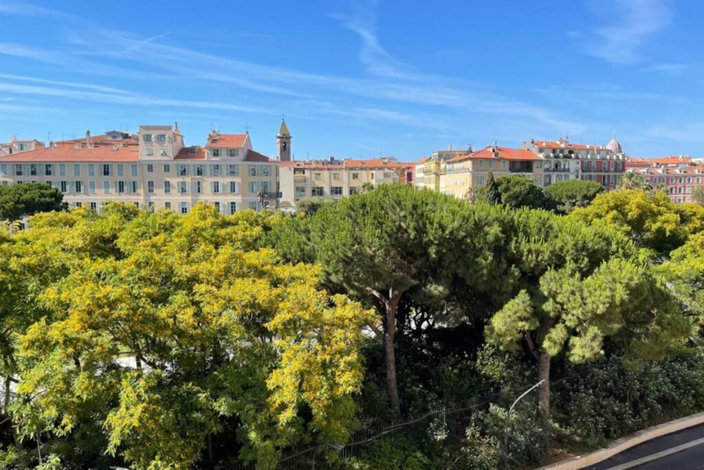 Spacious 3 Bedroom Flat Nice Center - Magnificent View-Parking Buitenkant foto