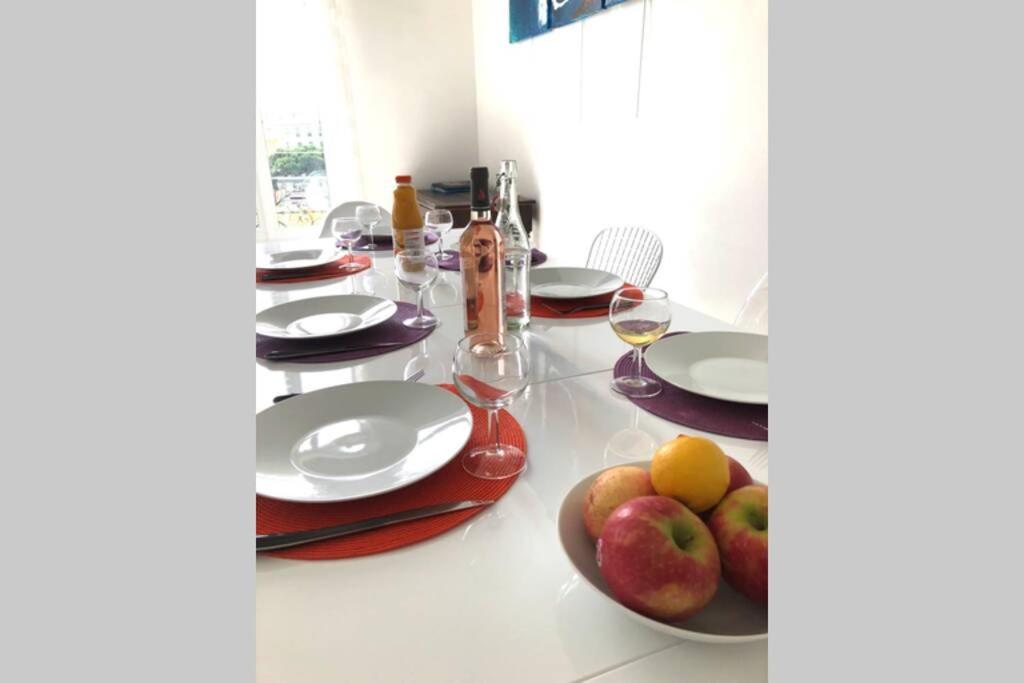 Spacious 3 Bedroom Flat Nice Center - Magnificent View-Parking Buitenkant foto