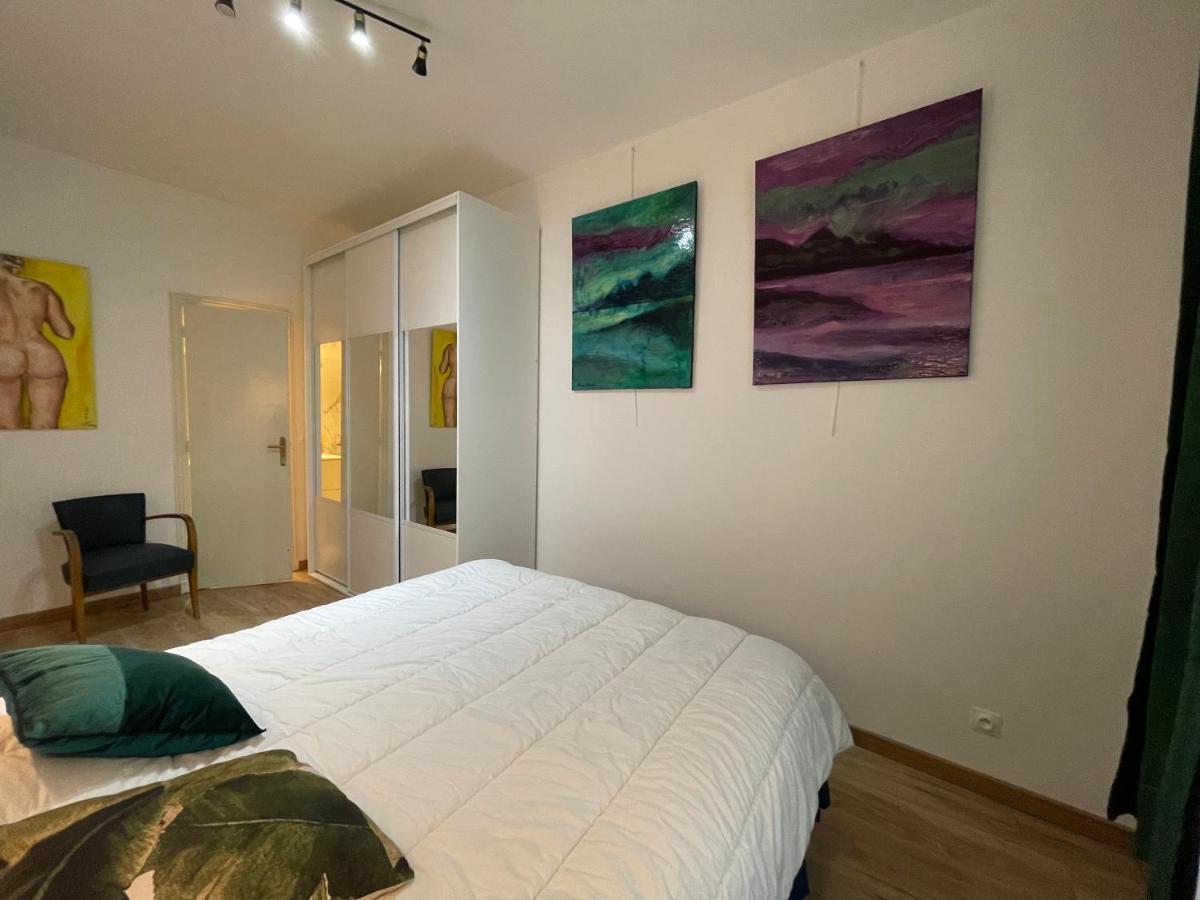 Spacious 3 Bedroom Flat Nice Center - Magnificent View-Parking Buitenkant foto