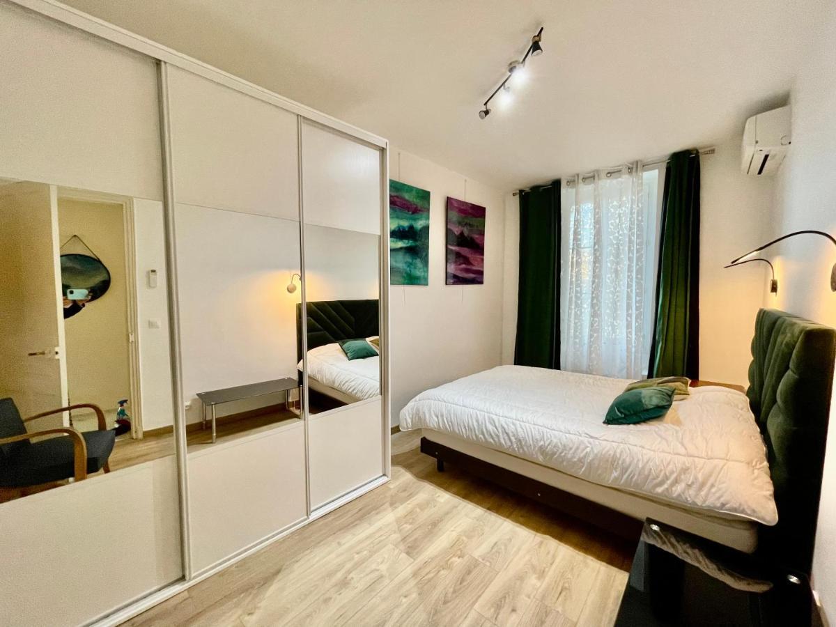 Spacious 3 Bedroom Flat Nice Center - Magnificent View-Parking Buitenkant foto