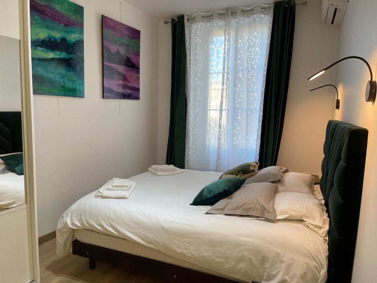 Spacious 3 Bedroom Flat Nice Center - Magnificent View-Parking Buitenkant foto