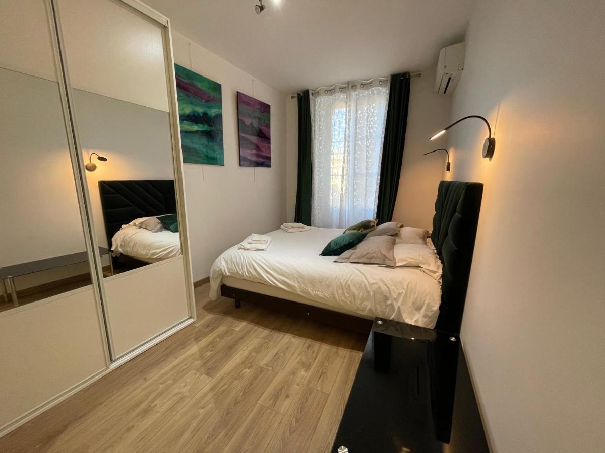 Spacious 3 Bedroom Flat Nice Center - Magnificent View-Parking Buitenkant foto