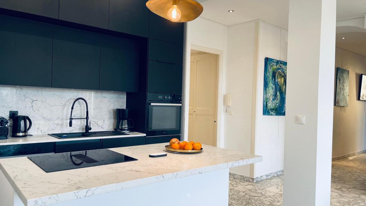 Spacious 3 Bedroom Flat Nice Center - Magnificent View-Parking Buitenkant foto