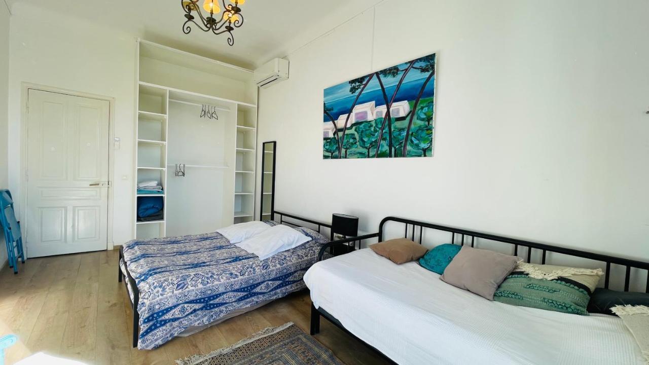 Spacious 3 Bedroom Flat Nice Center - Magnificent View-Parking Buitenkant foto